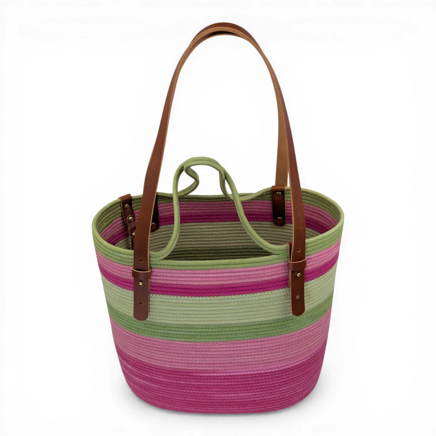 Calliope Tote w/ Leather Straps