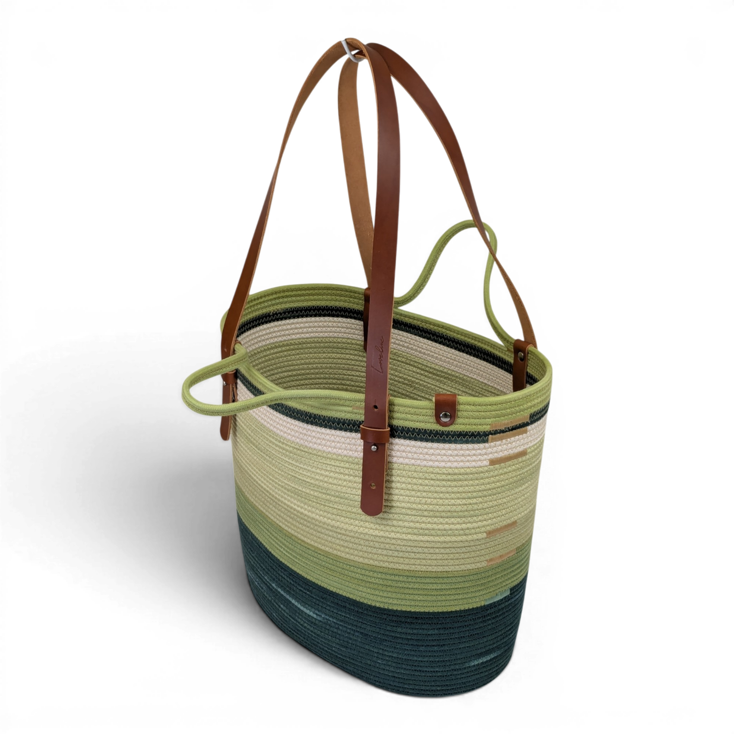 Calliope Tote w/ Leather Straps