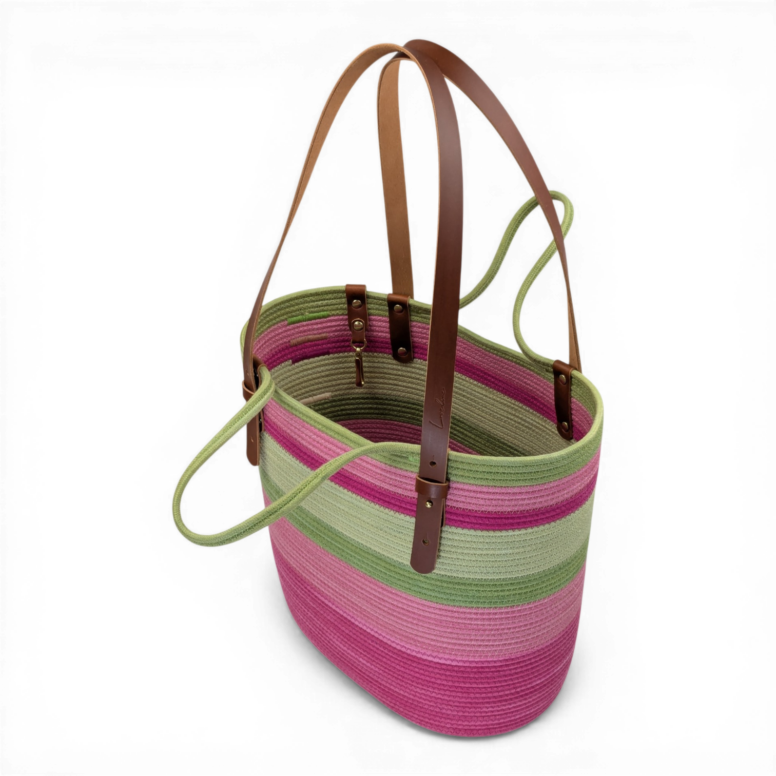 Calliope Tote w/ Leather Straps