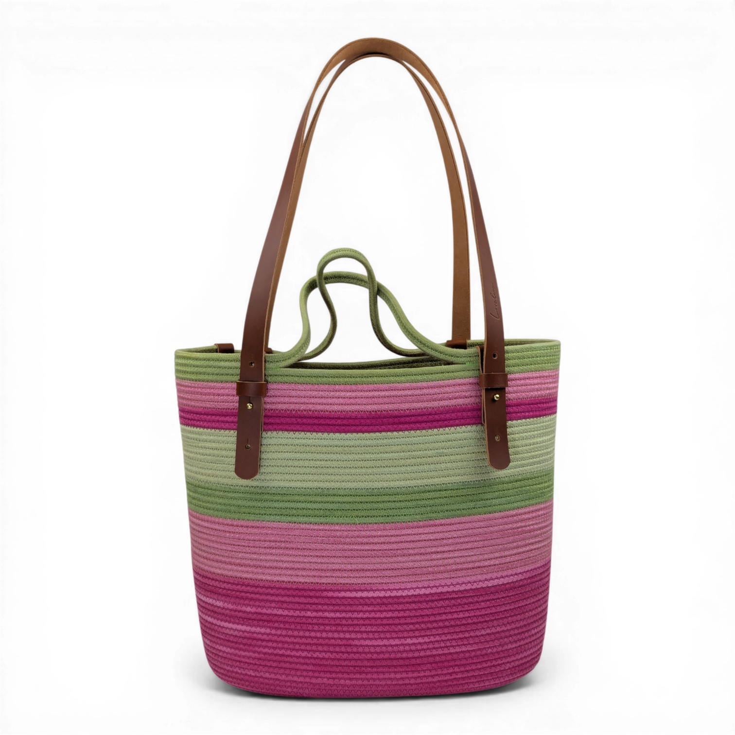 Calliope Tote w/ Leather Straps