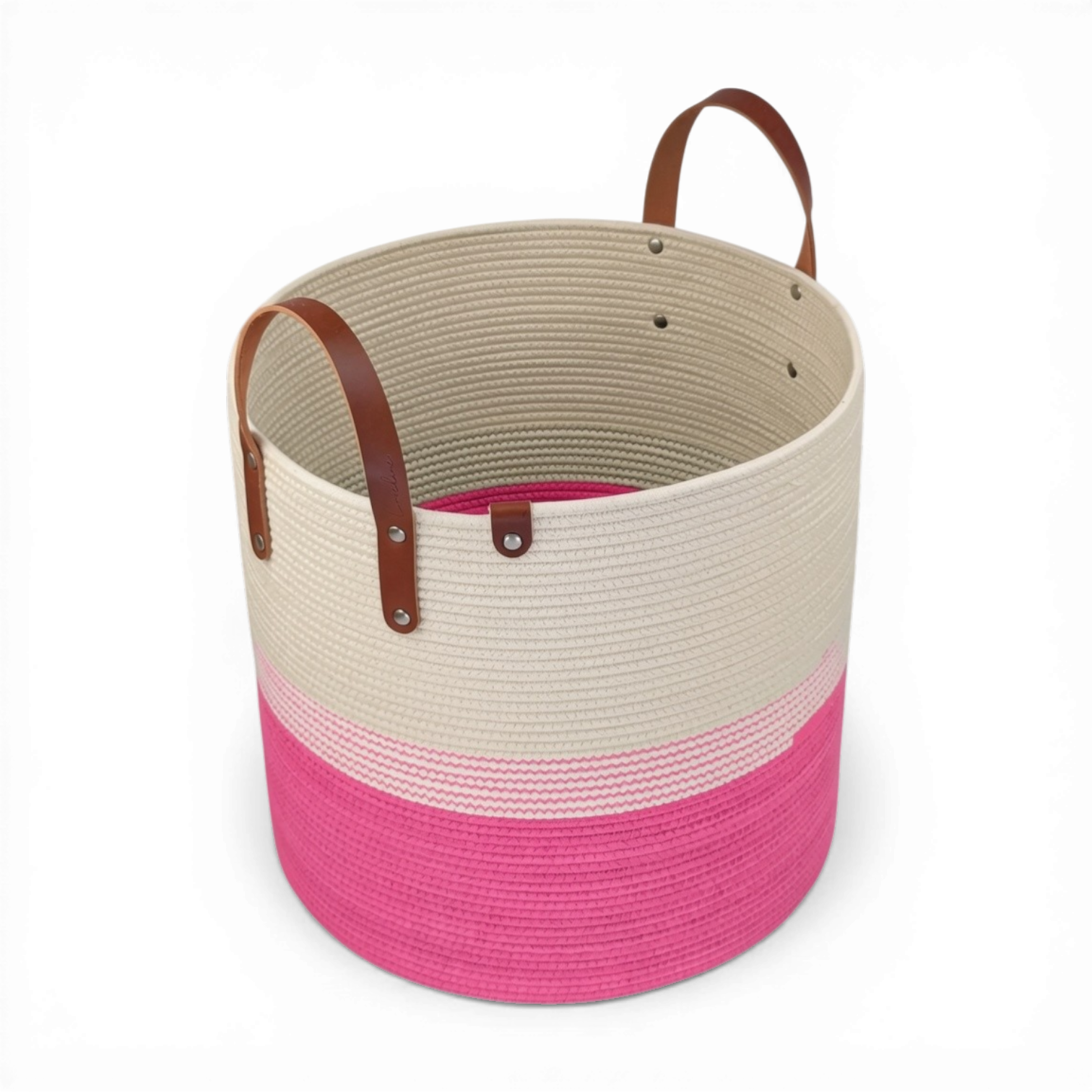 Peony w/ Leather Handles