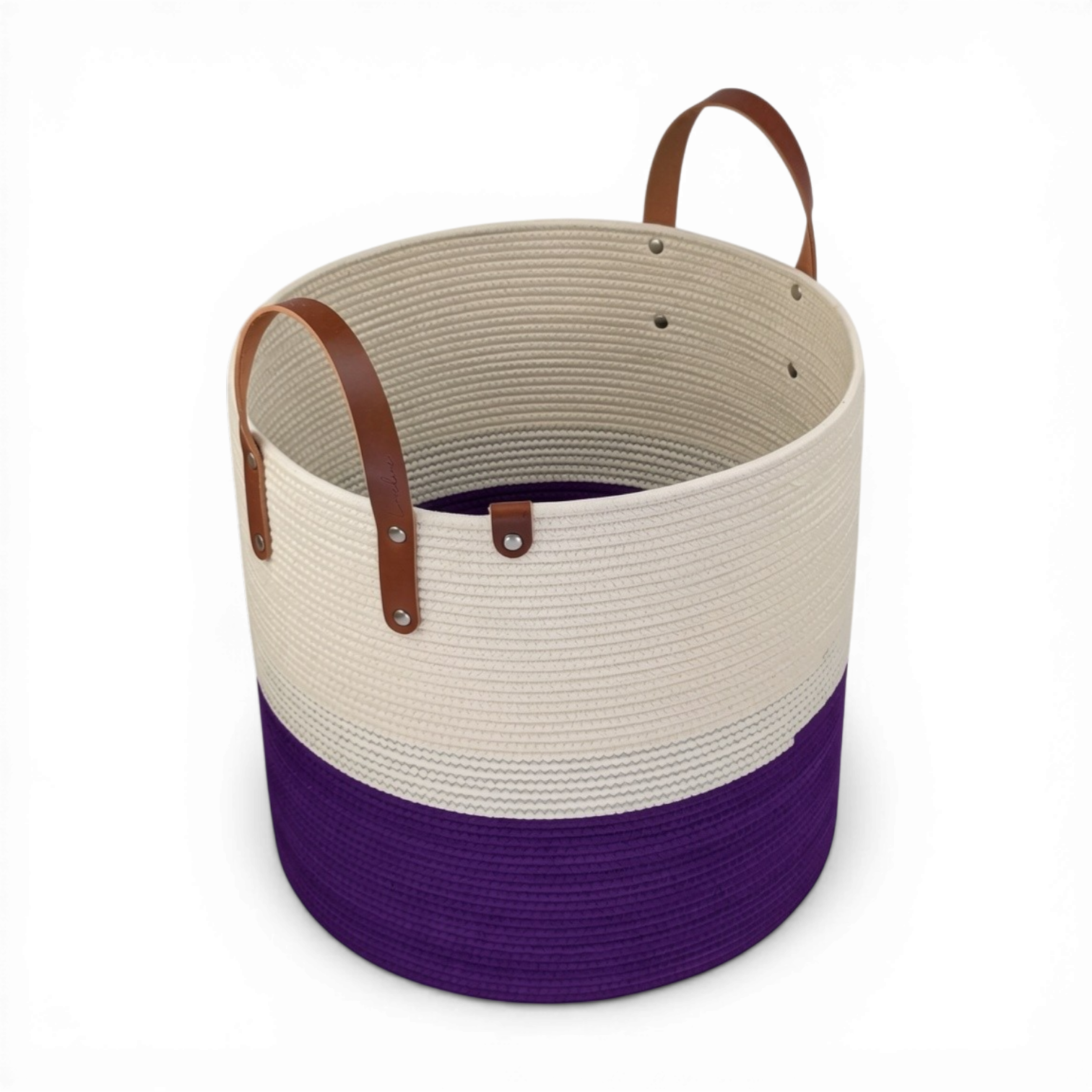 Peony w/ Leather Handles